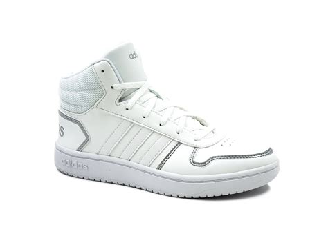 tenis adidas bota blancos